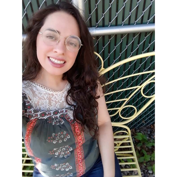 3/30 Coral and Green Heritage 1981 Blouse - Picture 6 of 7